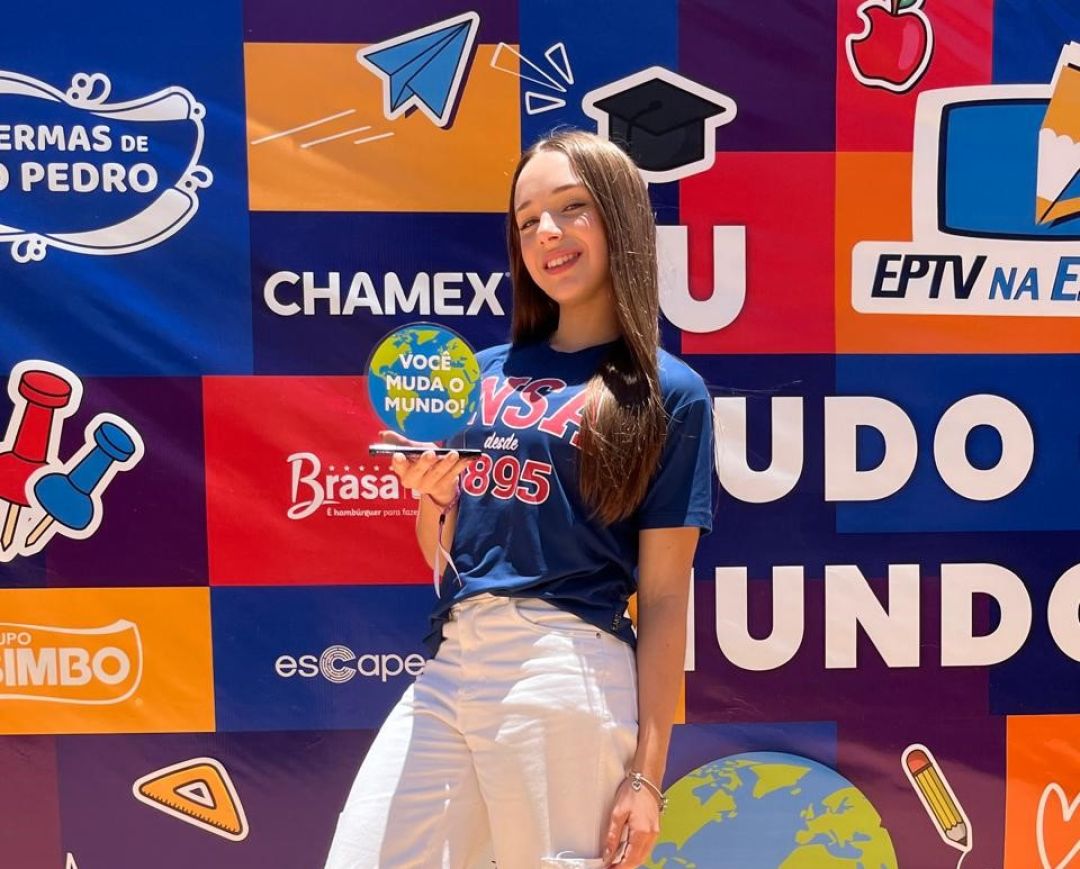 Aluna do INSA conquista 1º lugar no Concurso EPTV na Escola na região de São Carlos